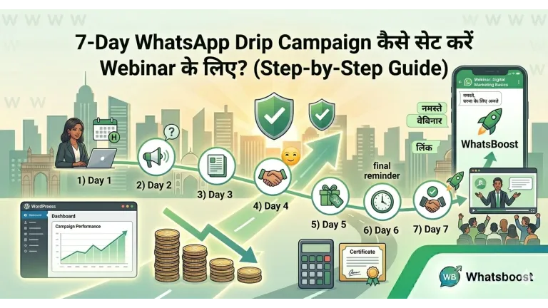 Com crear una campanya de drip de WhatsApp de 7 dies per a webinars: guia pas a pas