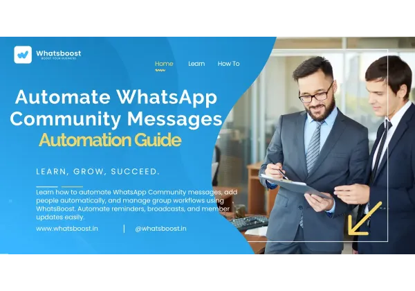 Guia completa per automatitzar missatges a comunitats de WhatsApp