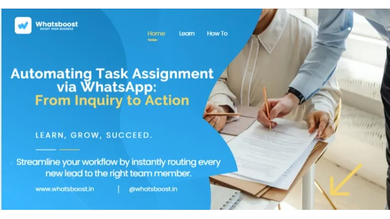 Automatització de tasques a través de WhatsApp: De la consulta a l’acció