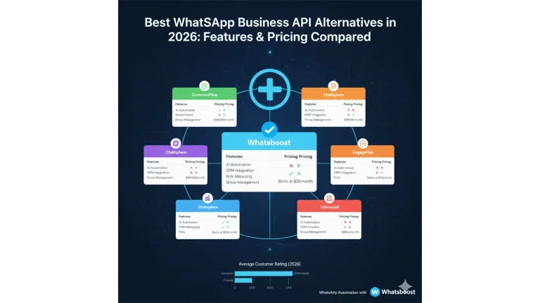 Alternatives a l'API de WhatsApp Business 2026: Funcions, preus i elecció perfecta