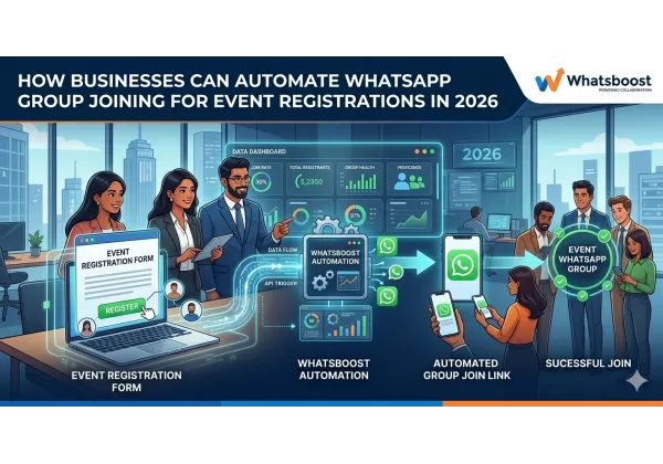 Automatització de grups WhatsApp per a registres d’esdeveniments: estratègia 2026