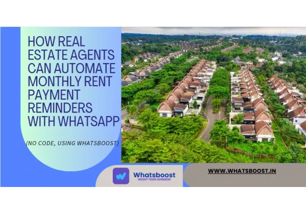 Automatitza els pagaments d’arrendaments mensuals amb WhatsApp: Guia per a agents immobiliaris
