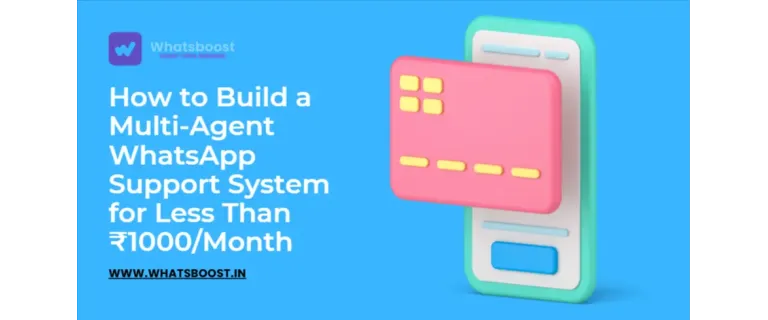 Com crear un sistema de suport multial·len per WhatsApp amb menys de 1000 ₹ al mes