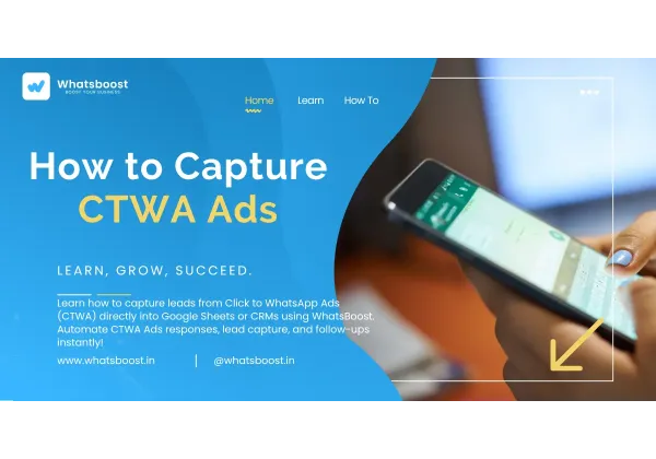 Captura automàtica d’anuncis CTWA: Converteix clics a WhatsApp en leads en temps real