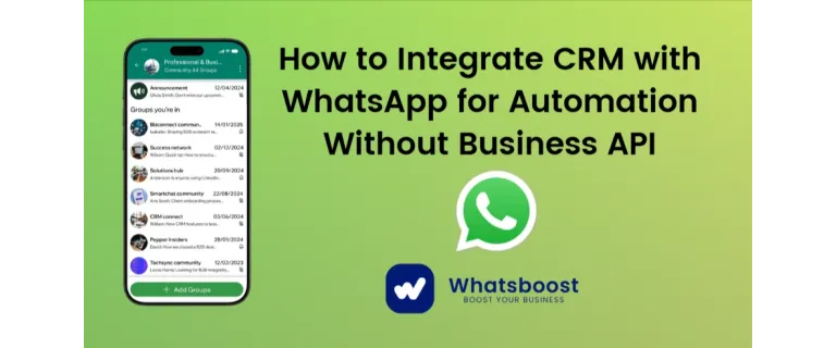 Automatitza el teu CRM amb WhatsApp sense API oficial: Guia pas a pas
