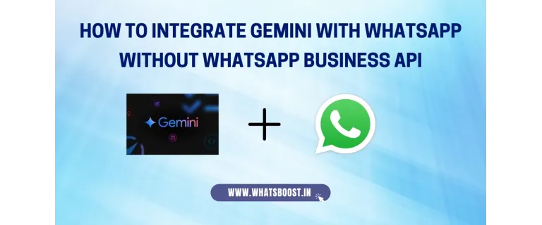 Integra Gemini a WhatsApp sense l'API de WhatsApp Business: Guia 2025