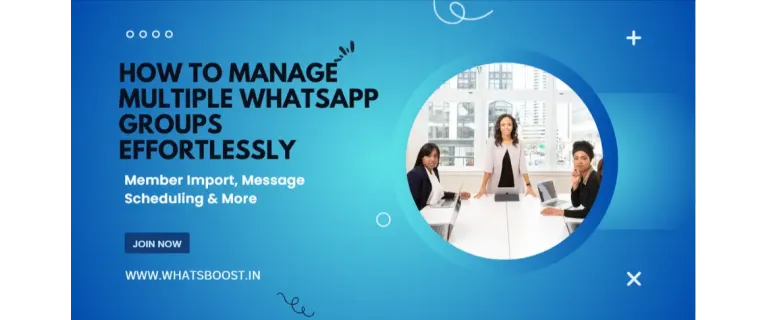 Gestiona fàcilment múltiples grups de WhatsApp: importació de membres, programació de missatges i més