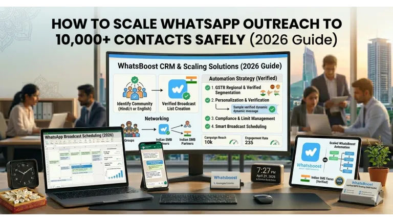 Escala el teu abastament de WhatsApp amb seguretat fins a 10,000+ contactes