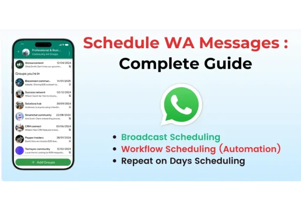 Programar missatges a WhatsApp: Guia express per a una comunicació eficient