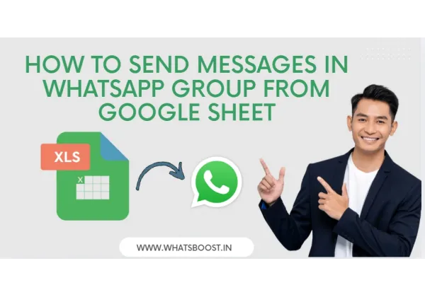 Automatitza missatges a grups de WhatsApp des de Google Sheets: Guia completa