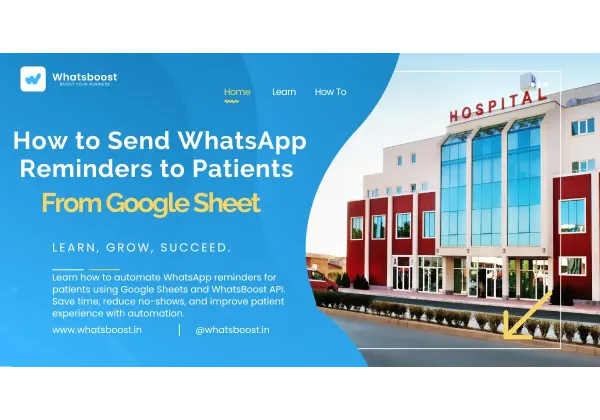 Recordatoris de consultes a WhatsApp: automatització fàcil amb Google Sheets