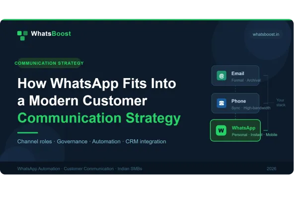 How WhatsApp Fits Into a Modern Customer Communication Strategy in Catalonia