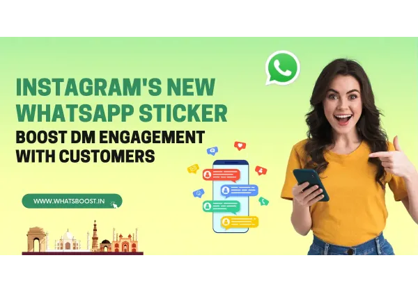Impulsa les converses directes amb el nou Stickers de WhatsApp a Instagram