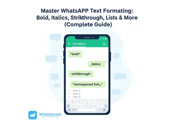 Domina la formatació de textos a WhatsApp: negreta, cursiva, tachat i llistes – Guia completa