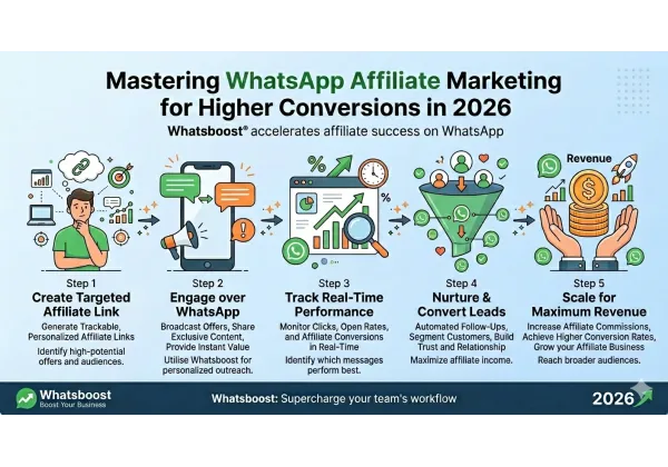Marketing d'affiliation WhatsApp : boostez vos conversions en 2026