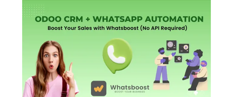 Acelera tus ventas: Conecta Odoo CRM con WhatsApp sin API