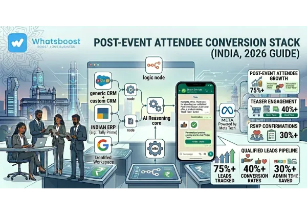 Estrategias post-evento en WhatsApp para convertir asistentes en clientes
