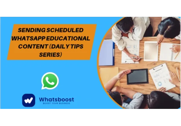 WhatsApp éducatif programmé : guide pour formateurs