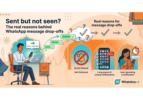 Missatges enviats però no vistos: les causes reals i com recuperar la teva conversió