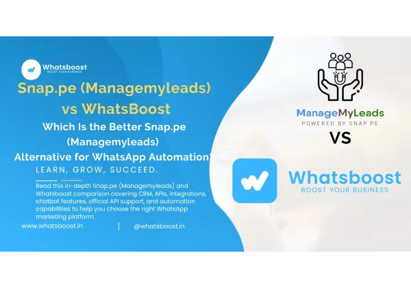 Snap.pe (Managemyleads) vs Alternatives: l'anàlisi definitiva de l'automatització de WhatsApp i CRM