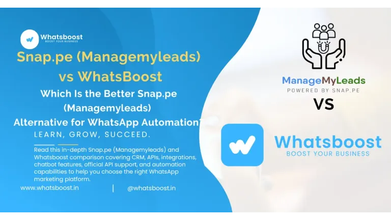 Snap.pe (Managemyleads) vs Alternatives: l'anàlisi definitiva de l'automatització de WhatsApp i CRM