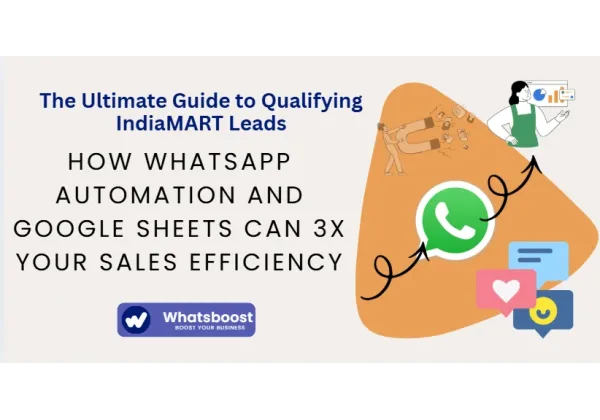 Qualifica leads d'IndiaMART i triplica les vendes amb WhatsApp i Google Sheets