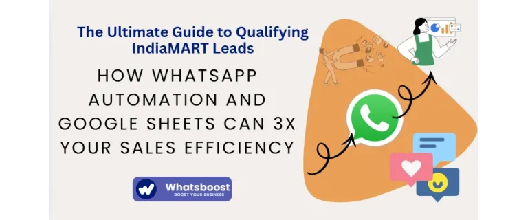 Qualifica leads d'IndiaMART i triplica les vendes amb WhatsApp i Google Sheets