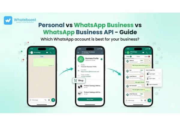 Tria el compte WhatsApp ideal: personal, empresarial o API per al teu negoci