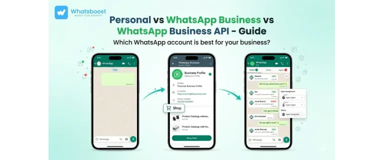 Tria el compte WhatsApp ideal: personal, empresarial o API per al teu negoci