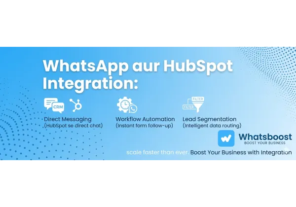 Optimitza les vendes amb la integració de WhatsApp i HubSpot