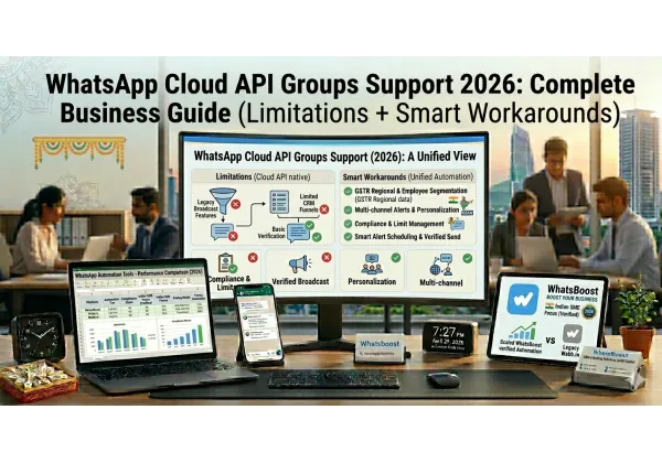 WhatsApp Cloud API Groups Support 2026: Limitaciones y Estrategias de Negocio