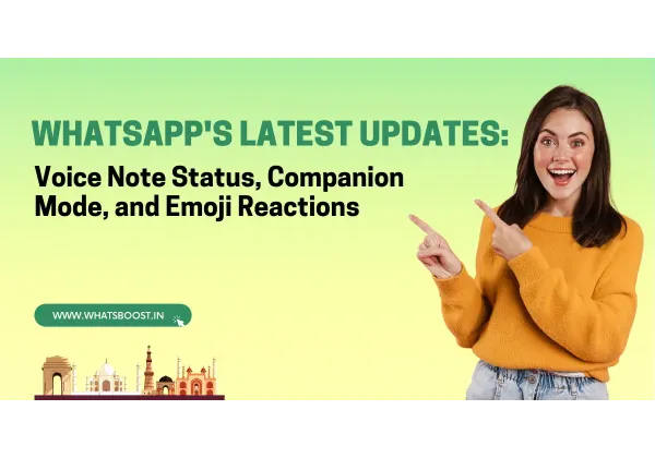 Nova era de la missatgeria instantània: notes de veu per a l’estat, mode companion i reaccions d’emojis ampliades
