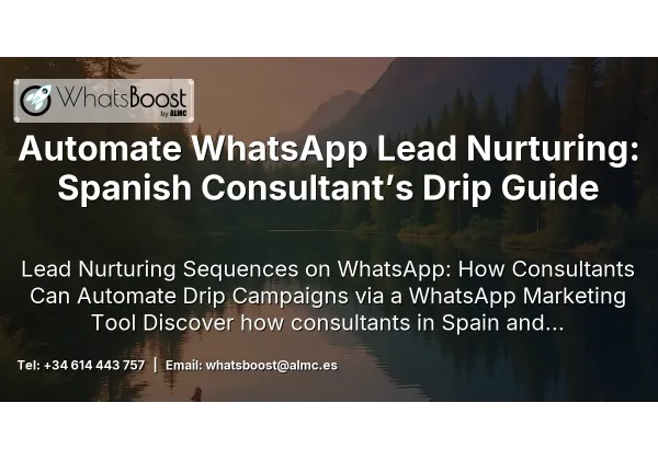 Automate WhatsApp Lead Nurturing: Spanish Consultant’s Drip Guide