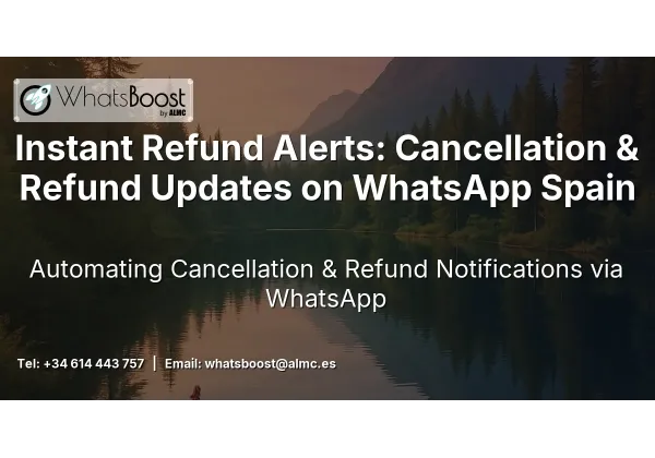 Instant Refund Alerts: Cancellation & Refund Updates on WhatsApp Spain