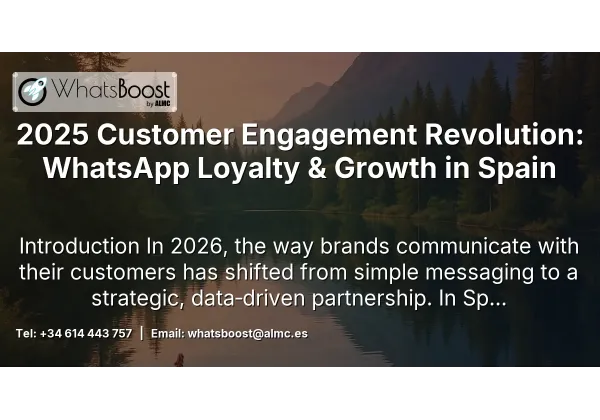 2025 Customer Engagement Revolution: WhatsApp Loyalty & Growth in Spain
