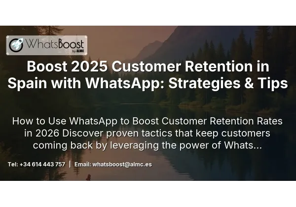 Boost 2025 Customer Retention in Spain with WhatsApp: Strategies & Tips