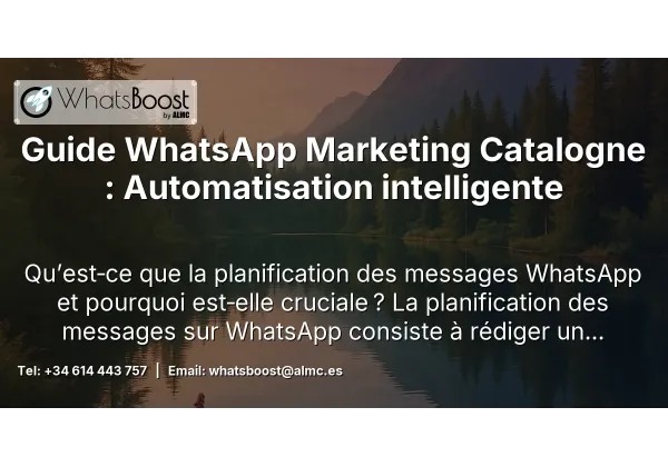 Guide WhatsApp Marketing Catalogne : Automatisation intelligente