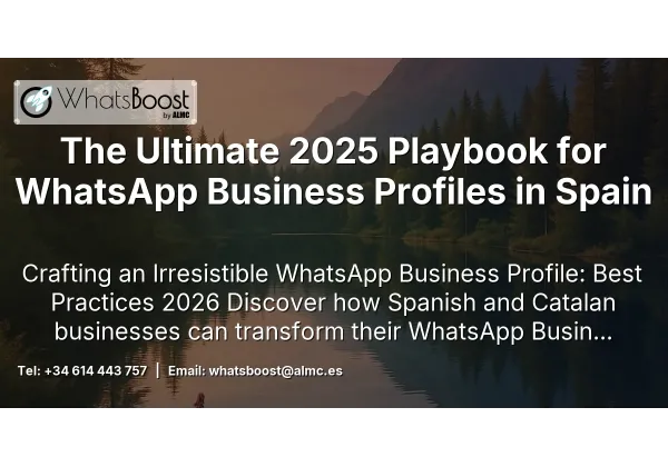 The Ultimate 2025 Playbook for WhatsApp Business Profiles in Spain