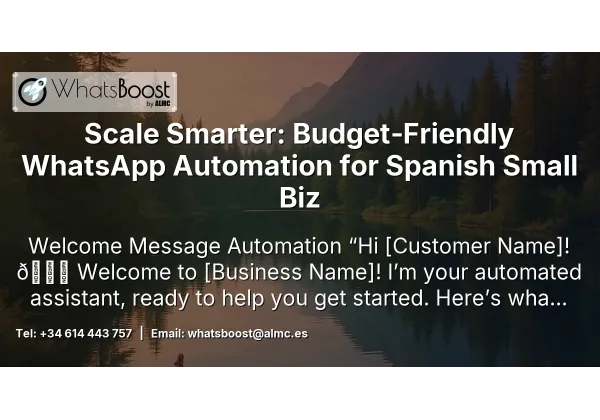 Scale Smarter: Budget‑Friendly WhatsApp Automation for Spanish Small Biz