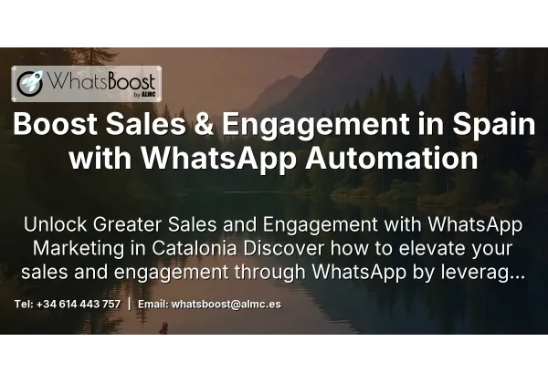 Boost Sales & Engagement in Spain with WhatsApp Automation
