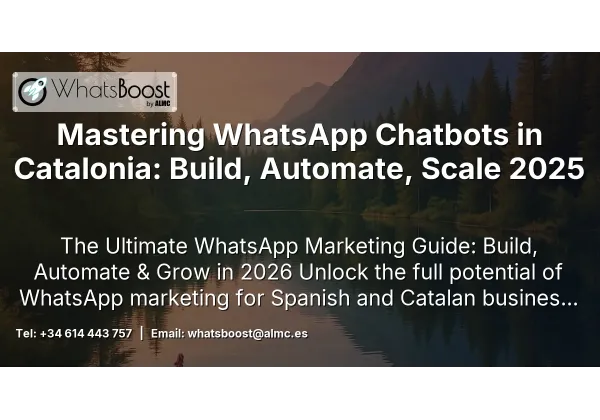 Mastering WhatsApp Chatbots in Catalonia: Build, Automate, Scale 2025