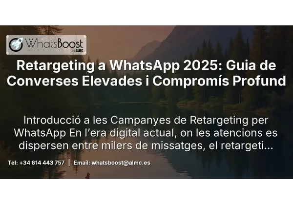 Retargeting a WhatsApp 2025: Guia de Converses Elevades i Compromís Profund
