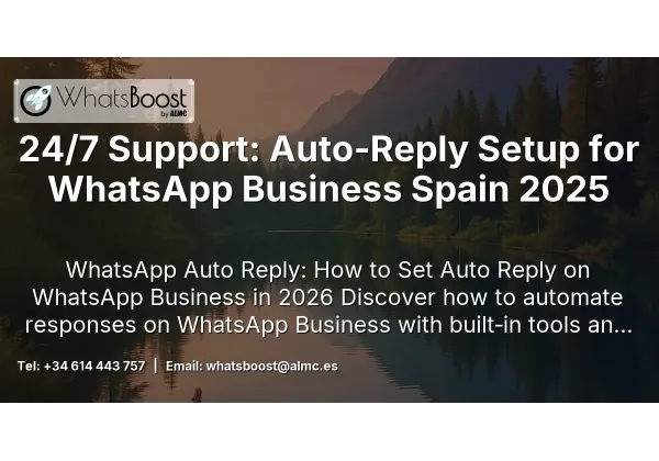 24/7 Support: Auto‑Reply Setup for WhatsApp Business Spain 2025