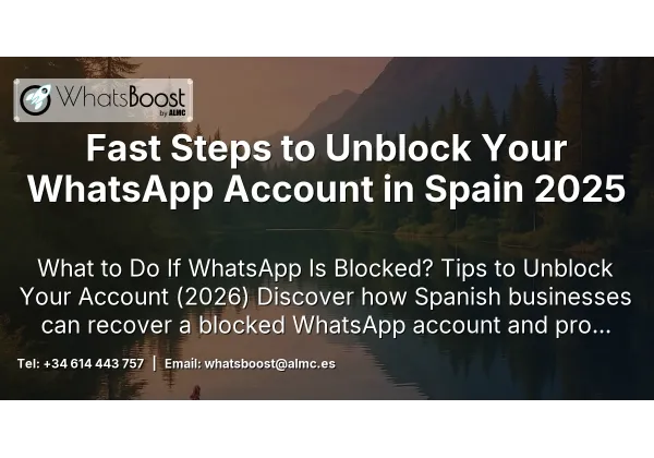 Fast Steps to Unblock Your WhatsApp Account in Spain 2025