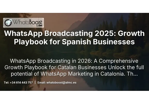 WhatsApp Broadcasting 2025: Growth Playbook for Spanish Businesses