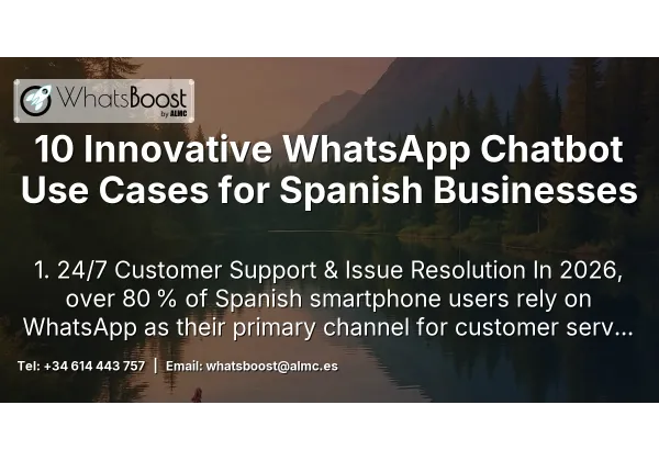 10 Innovative WhatsApp Chatbot Use Cases for Spanish Businesses