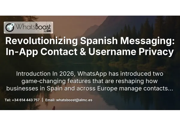 Revolutionizing Spanish Messaging: In-App Contact & Username Privacy