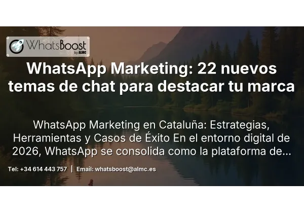 WhatsApp Marketing: 22 nuevos temas de chat para destacar tu marca
