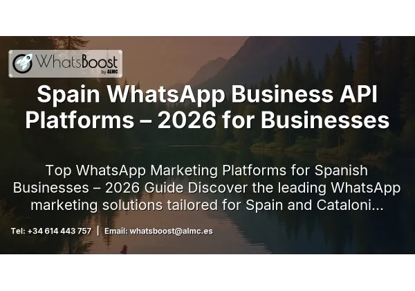 Spain WhatsApp Business API Platforms – 2026 for Businesses