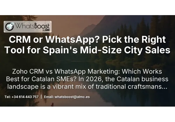 CRM or WhatsApp? Pick the Right Tool for Spain's Mid‑Size City Sales